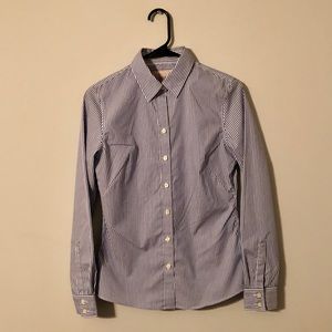 Banana Republic Stripped Button Up Shirt